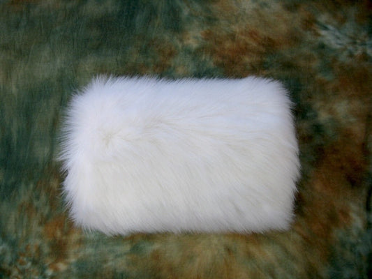 Flower Girls faux fur winter wedding muff