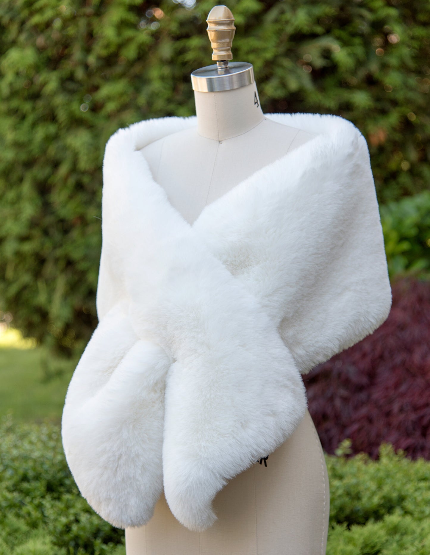 Light ivory faux fur stole faux fur wrap faux fur shawl bridal wrap wedding shrug bridal shrug faux fur cape black faux fur wrap bridal B004